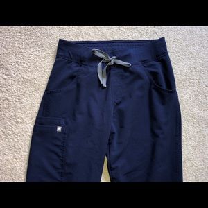 Figs Kade Navy Scrub Pants